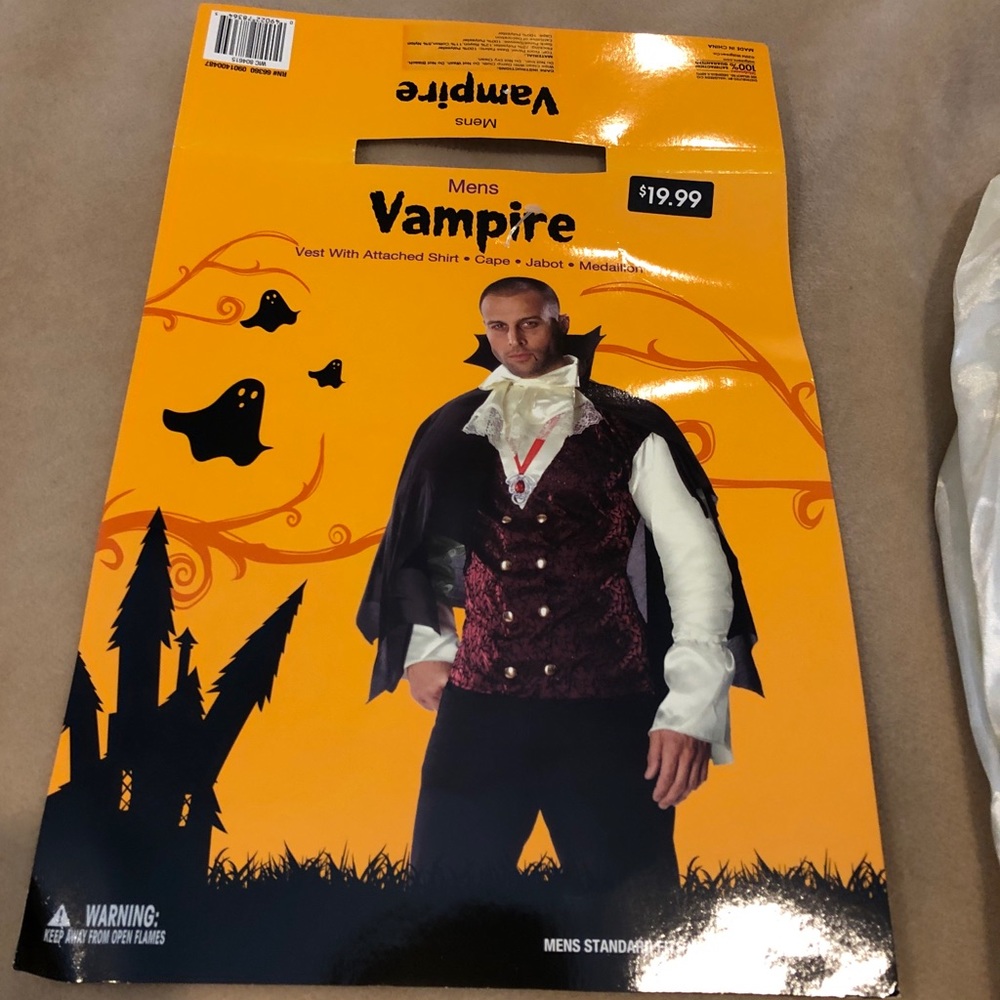 NWT Halloween Costume men